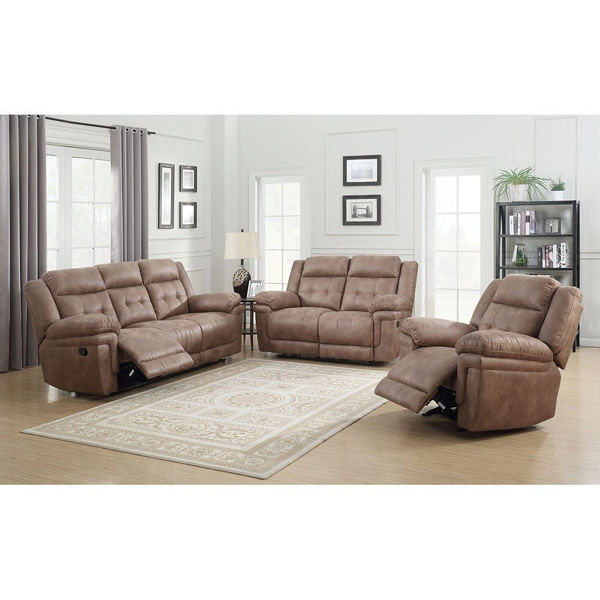 Picture of ANASTASIA COCOA RECLINING SET - 850