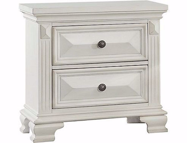 Picture of CALLOWAY WHITE NIGHTSTAND - CY700