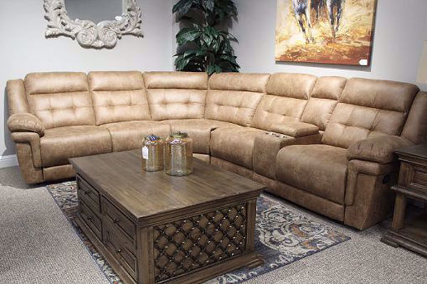 Picture of ANASTASIA COCOA SECTIONAL