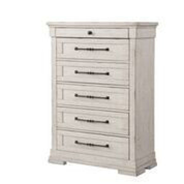 Picture of HOME CHEST- ANTIQUE WHITE
