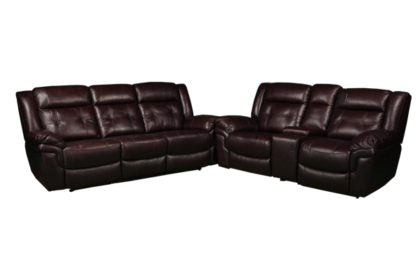 Picture of GENESIS POWER LEATHER RECLINING SET - 5700