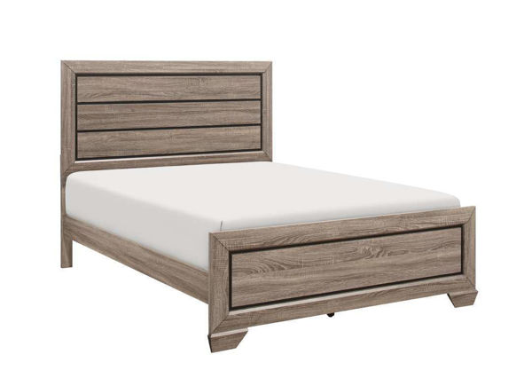 Picture of ALICE NATURAL QUEEN BED - B5500