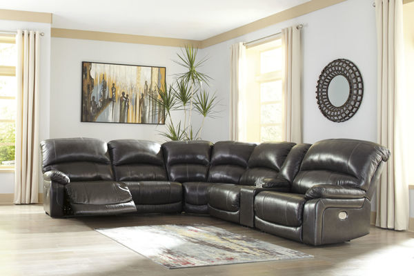 Picture of BIG CHIEF GREY POWER RECLINING SECTIONAL - U524