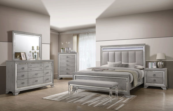 Picture of SKY TOWER KING BEDROOM SET - 7200