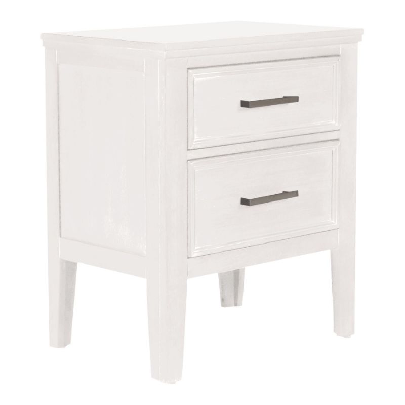 DELIA WHITE NIGHTSTAND - 677: Only $249.00
