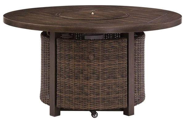 Picture of TRENTON ROUND FIRE PIT TABLE - P750