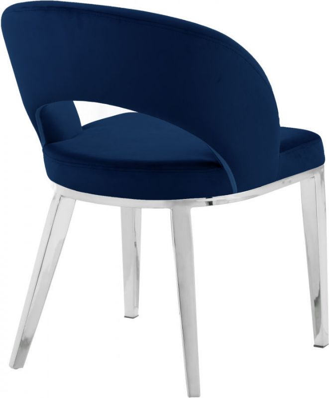 Picture of ROBERTO NAVY DINING CHAIR - 764