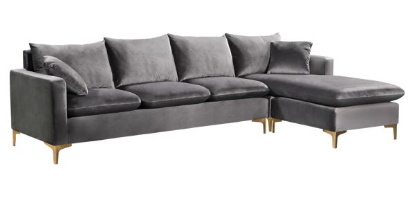 Picture of NAOMI GREY REVERSIBLE SECTIONAL - 636