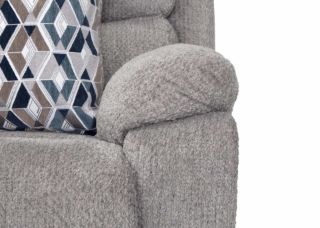 Picture of FOG GREY POWER RECLINING LOVESEAT - F636