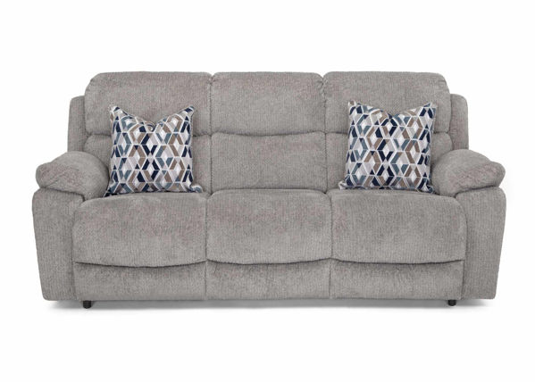 Picture of FOG GREY POWER RECLINING SOFA - F636