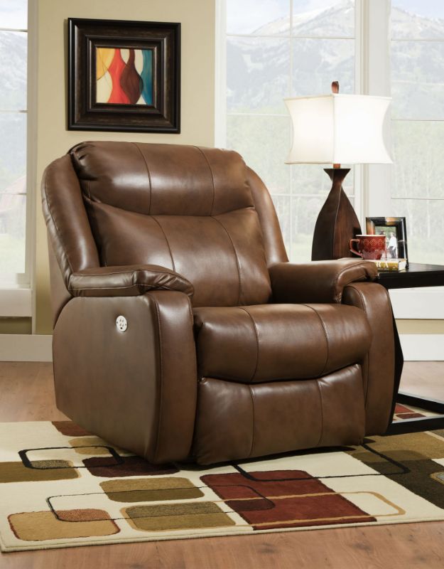 Picture of BIG MAN COCOA WALL SAVER RECLINER  - 6240