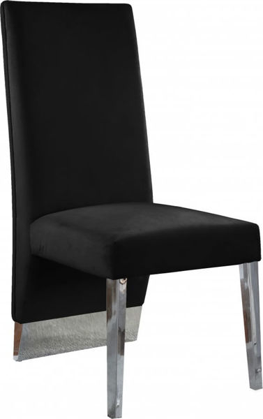 Picture of PORSHA BLACK DINING CHAIR - 756