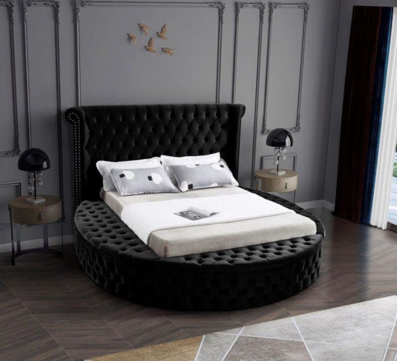 Picture of LUXUS BLACK QUEEN BED