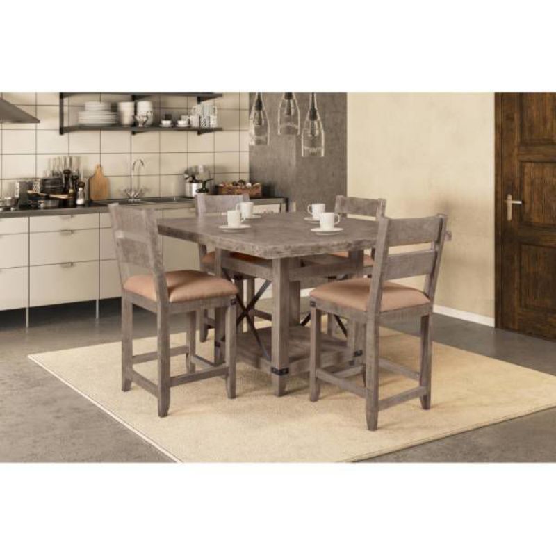 Picture of SUNDANCE GREY 5PC COUNTER DINING SET - 8365