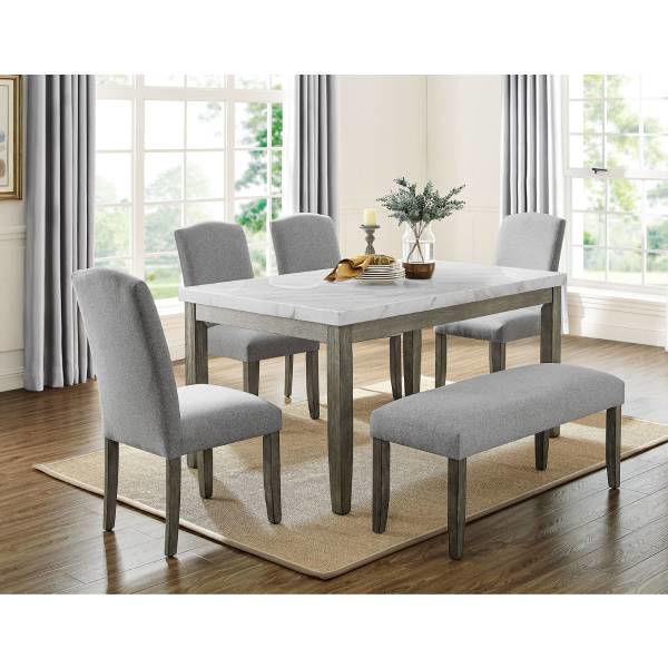 Picture of EMILY MARBLE TOP DINING ROOM - EM500