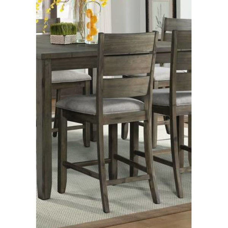 Picture of CATO GREY SLAT BACK COUNTER STOOL - DCT350