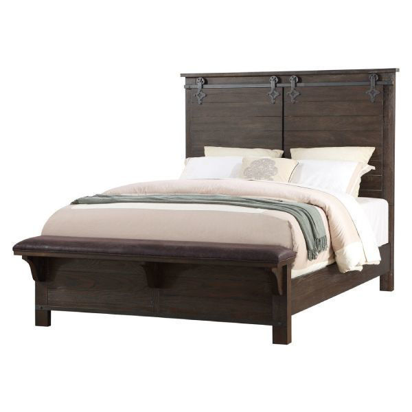 Picture of FOUNDERS MILL QUEEN STORAGE BED