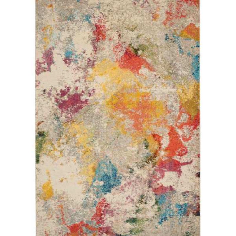 Picture of IVORY MULTI 7X10 COSMIC RUG