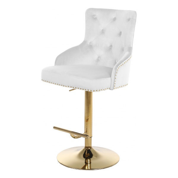 Picture of CLAUDE WHITE ADJUSTABLE STOOL