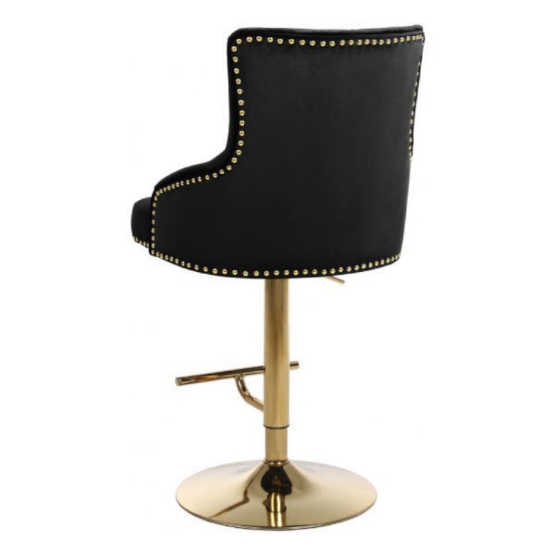 Picture of CLAUDE BLACK GOLD STOOL