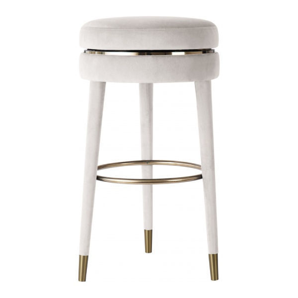 Picture of CORAL CREAM COUNTER STOOL