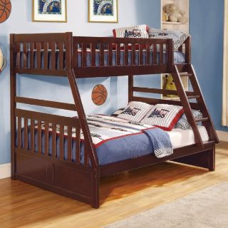 Picture of DIEGO CHERRY TWIN FULL BUNKBED