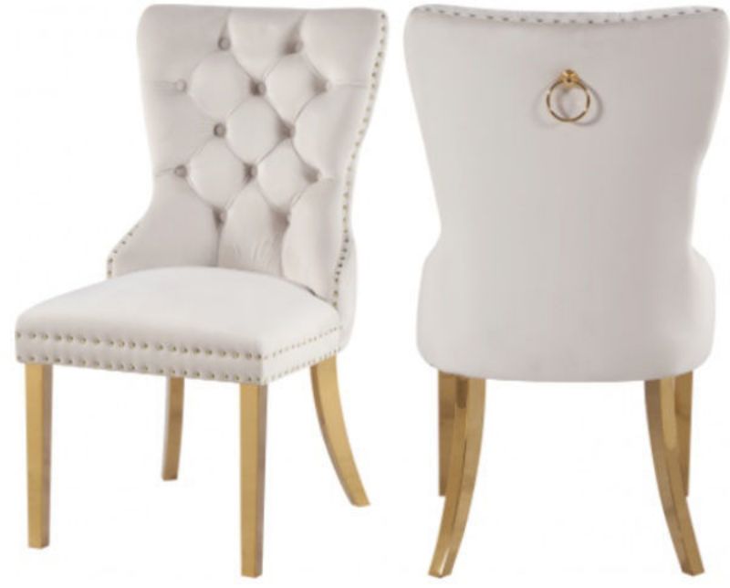 Picture of CREAM DINING CHAIR