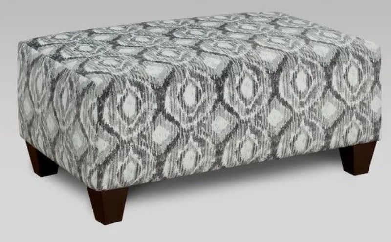 Picture of ACCENT OTTOMAN-MELANIE CHARCOA