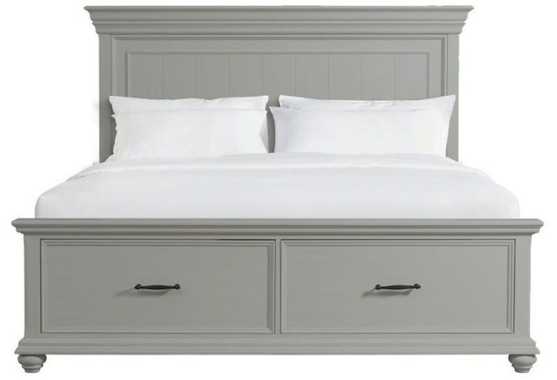 Picture of SLATER GREY QUEEN STORAGE BED - SR300