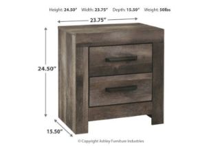 JEREMIAH 2DR NIGHTSTAND