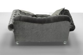 AVA CHARCOAL LOVESEAT - A85
