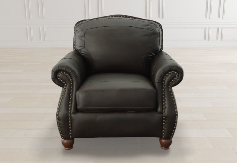 MONTGOMERY LEATHER CHAIR