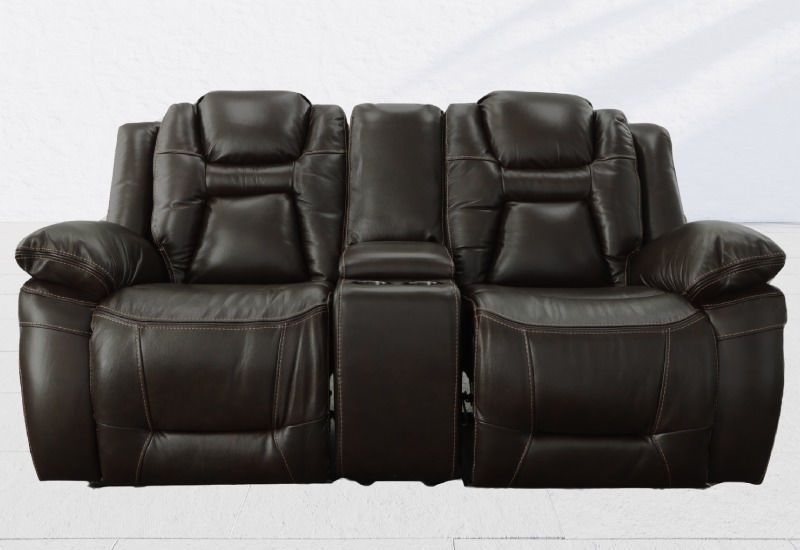 Picture of TRAMMEL LEATHER PWRHR LOVESEAT
