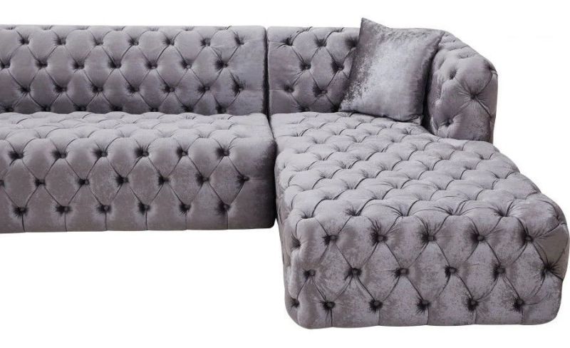 COCO GREY 3PC SECTIONAL