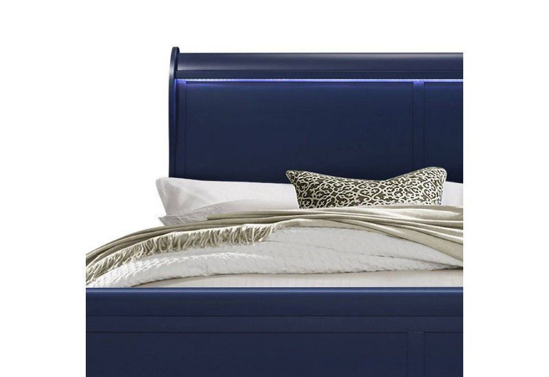 CHARLIE BLUE TWIN BED