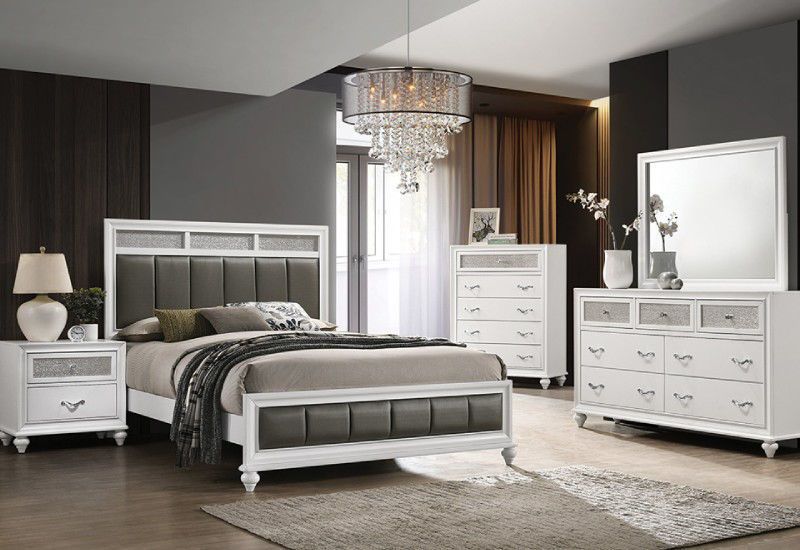Picture of PRIZM KING BEDROOM SET- WHITE