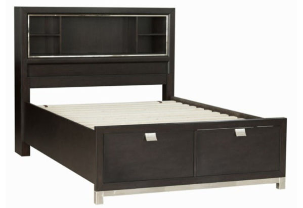METRO YOUTH TWIN BOOKCASE BED