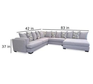 SINCERE AUSTERE SECTIONAL