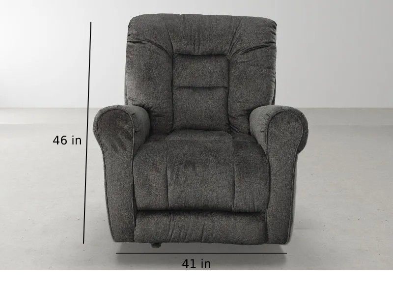 CYBER SPACE CHARCOAL RECLINER