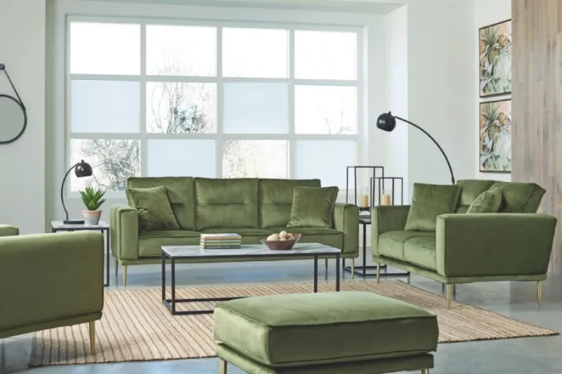 Picture of LINEAR 5PC SOFA LOVESEAT W/3 TABLES