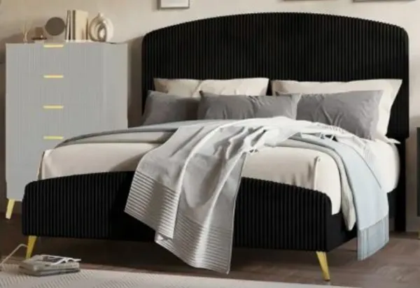 KAILANI BLACK QUEEN BED