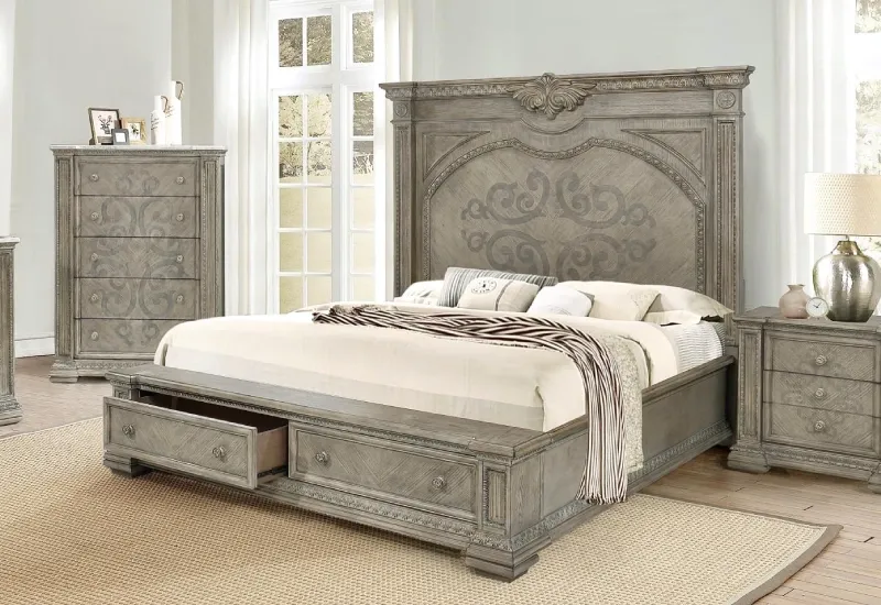 Picture of SANCTUARY KING STORAGE BED