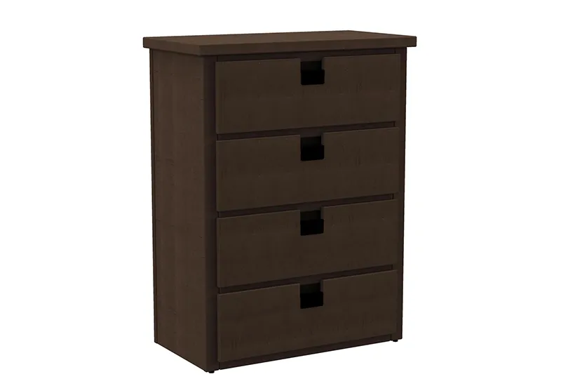Picture of CALIKIDS BROWN FOUR DRAWER CHEST