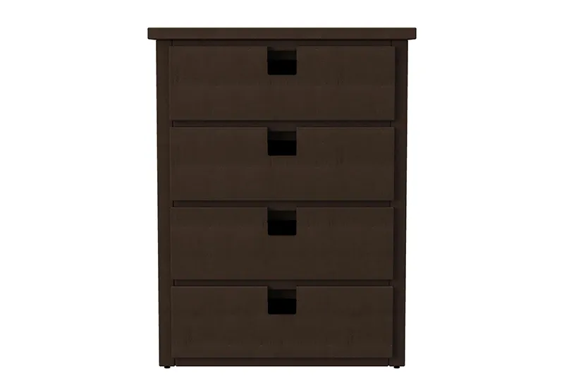 CALIKIDS BROWN FOUR DRAWER CHEST