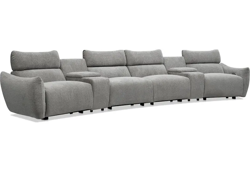 Picture of CAPRI PEWTER 6PC SECTIONAL
