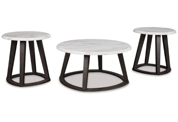 LUVONI 3 PC OCCASIONAL TABLE SET - 414
