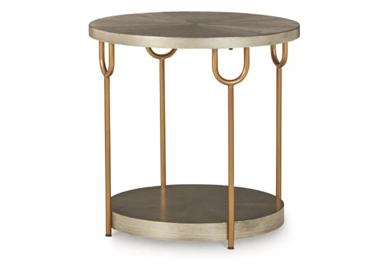 Picture of RANOKA ROUND END TABLE